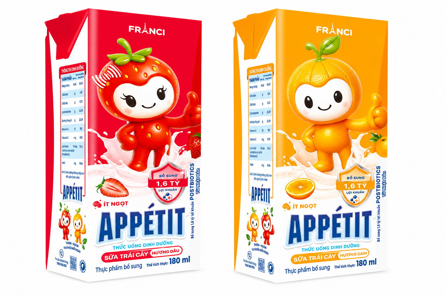 SỮA TRÁI CÂY APPÉTTIT
